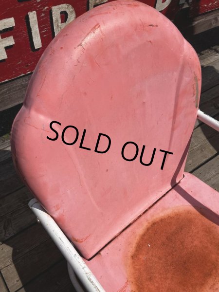 画像12: Vintage U.S.A. Metal Lawn Chair (B917) (12)