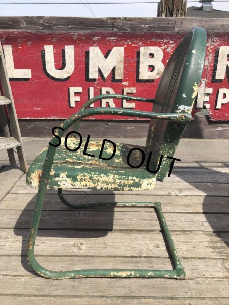 画像3: Vintage U.S.A. Metal Lawn Chair (B916) (3)