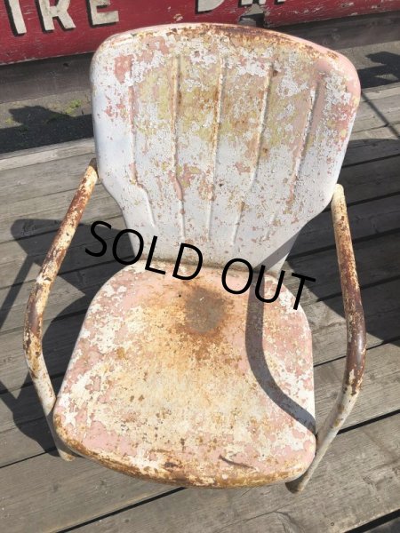 画像7: Vintage U.S.A. Metal Lawn Chair (B920) (7)