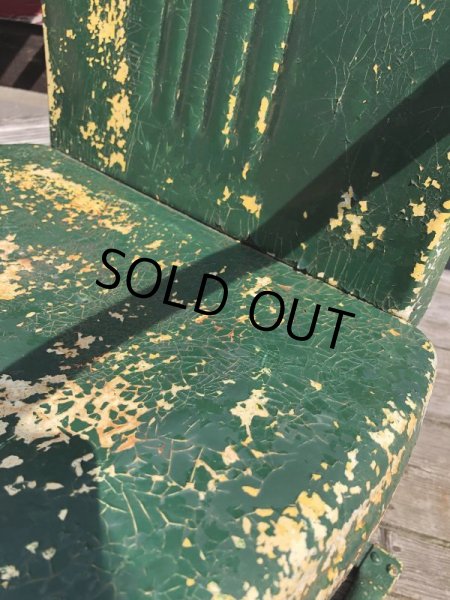 画像10: Vintage U.S.A. Metal Lawn Chair (B916) (10)