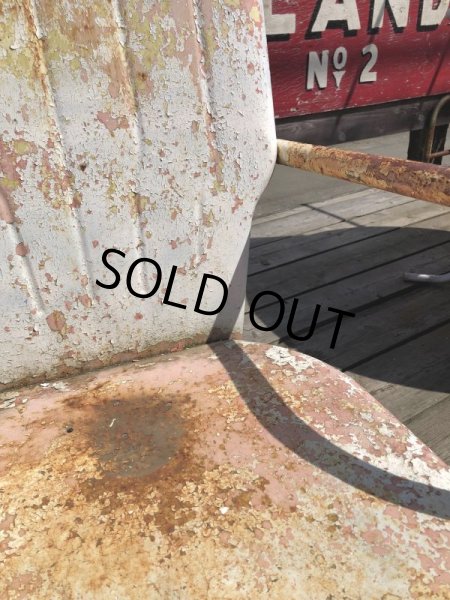 画像11: Vintage U.S.A. Metal Lawn Chair (B920) (11)