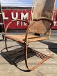 画像10: Vintage U.S.A. Metal Lawn Chair (B919) (10)