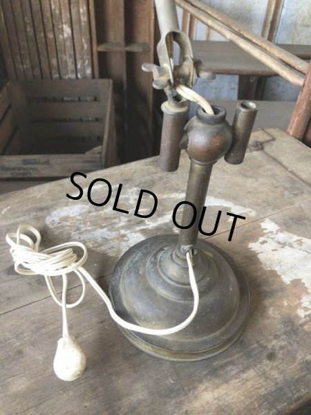 画像18: Vintage Industrial 2-Arm Lamp GE (B923) (18)