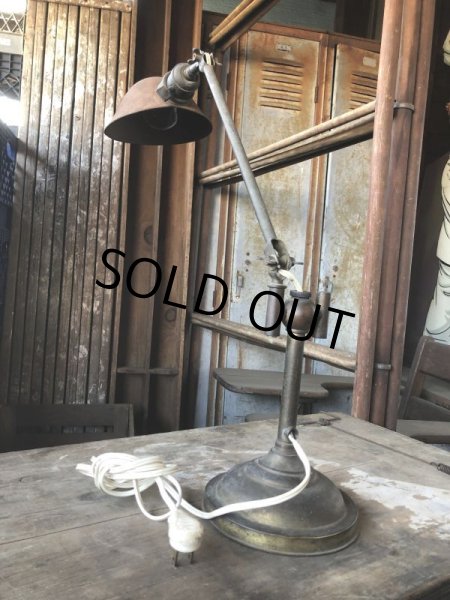 画像19: Vintage Industrial 2-Arm Lamp GE (B923) (19)