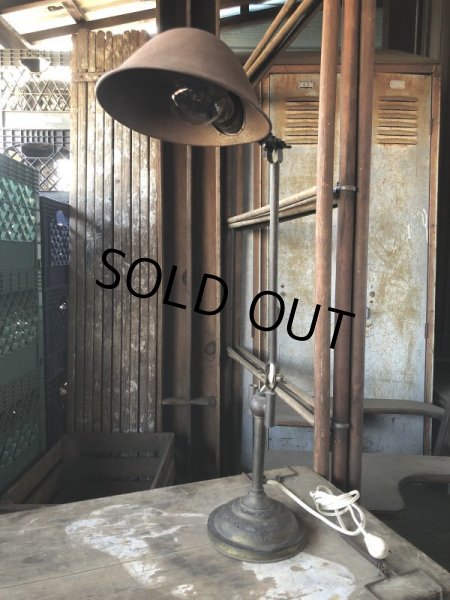 画像17: Vintage Industrial 2-Arm Lamp GE (B923) (17)