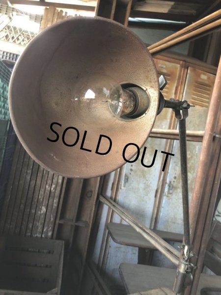 画像10: Vintage Industrial 2-Arm Lamp GE (B923) (10)