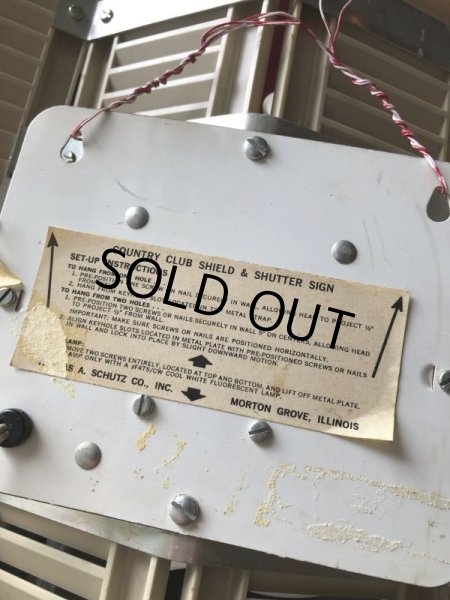 画像22: Vintage Advertising Country Club Malt Liquor Store Display Lighted Sign (B925) (22)