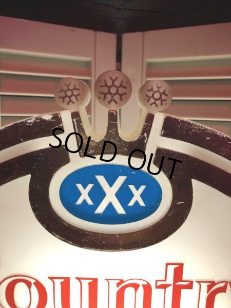 画像7: Vintage Advertising Country Club Malt Liquor Store Display Lighted Sign (B925) (7)