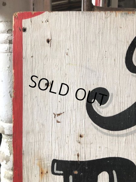 画像13: Hand Painted Wooden NO PARKING Sign Original Vintage U.S.A. (B927) (13)