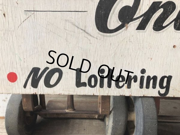 画像6: Hand Painted Wooden NO PARKING Sign Original Vintage U.S.A. (B927) (6)