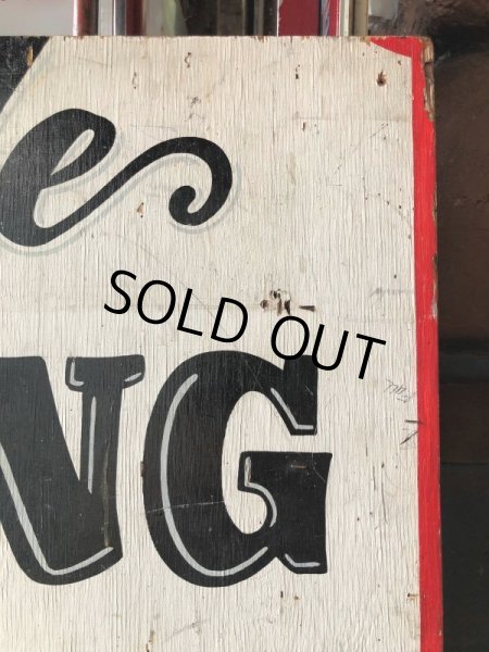 画像11: Hand Painted Wooden NO PARKING Sign Original Vintage U.S.A. (B927) (11)