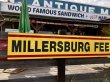 画像5: 【店舗引き取り限定】Vintage Advertising MILLERSBURG Feed Store Sign Huge ! 4m76cm (B935) (5)