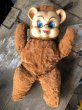 画像7: Vintage Rubber Face Doll Bear 33cm (B938) (7)