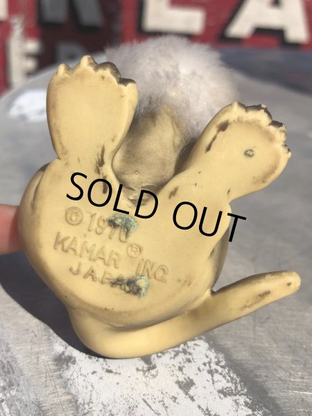 画像13: 1970 Vintage KAMER Inc Made in Japan Cat Rubber Vinyl Toy  (B937) (13)