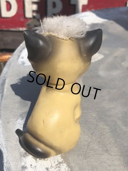 画像12: 1970 Vintage KAMER Inc Made in Japan Cat Rubber Vinyl Toy  (B937) (12)