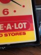画像16: Vintage Advertising SAVE-A-LOT Food Stores Store DIsplay Light Clock Sign (B940) (16)