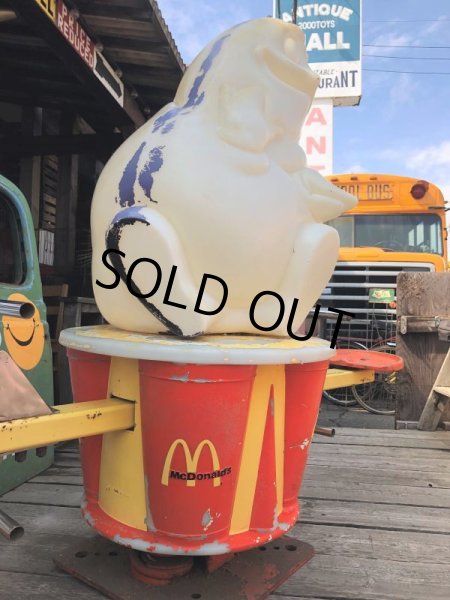 画像16: 80s SETMAKERS McDonald's U.S.A Grimace Playland See-Saw (B943) (16)