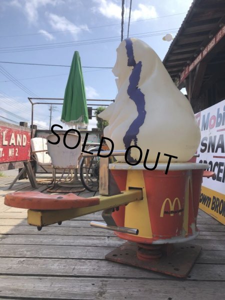 画像12: 80s SETMAKERS McDonald's U.S.A Grimace Playland See-Saw (B943) (12)