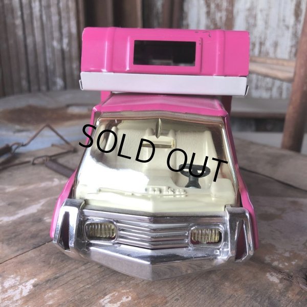 画像8: Vintage Tonka Camper Camping - Car Pink (B945) (8)