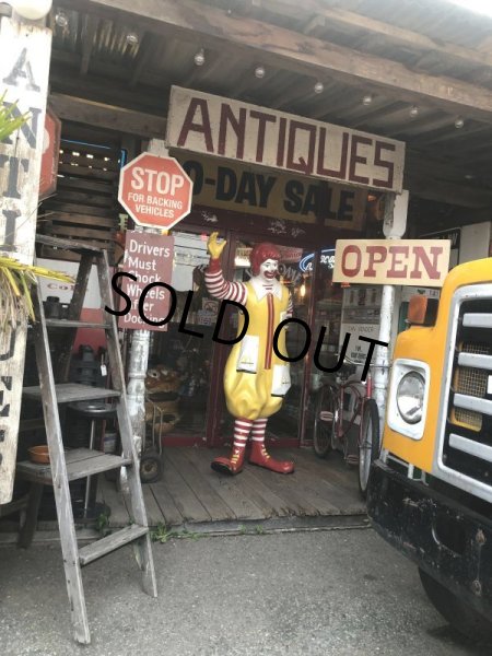 画像20: Vintage Ronald McDonald Store Display Life Size Statue  (B484) (20)