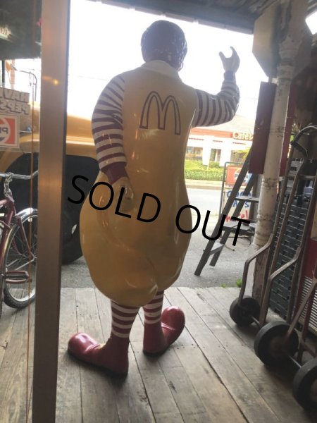 画像22: Vintage Ronald McDonald Store Display Life Size Statue  (B484) (22)