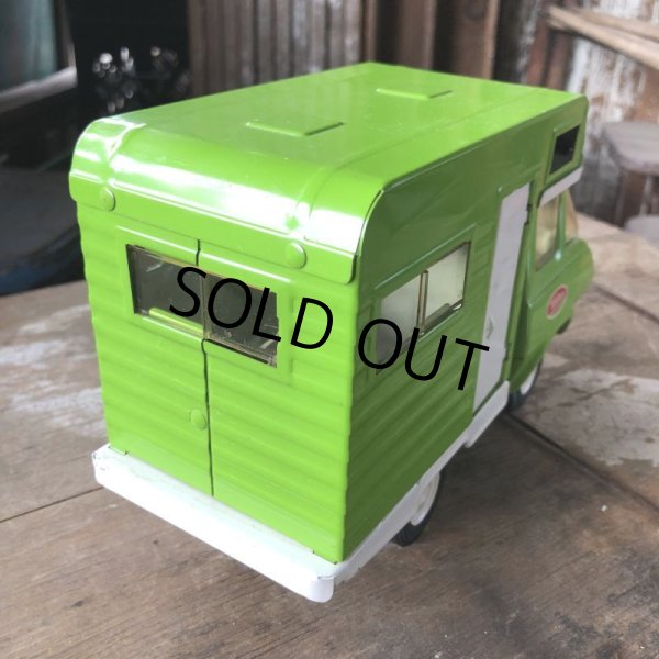 画像4: Vintage Tonka Camper Camping - Car Green (B946) (4)