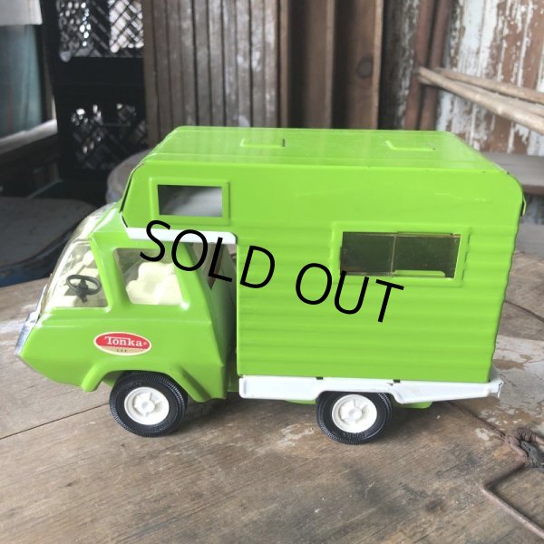 画像7: Vintage Tonka Camper Camping - Car Green (B946) (7)