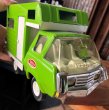 画像12: Vintage Tonka Camper Camping - Car Green (B946) (12)