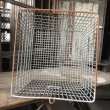 画像6: Vintage Frank D Cohan Gym Locker Metal Wire Basket #993 (B960) (6)