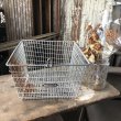 画像8: Vintage Frank D Cohan Gym Locker Metal Wire Basket #976 (B955) (8)