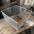 画像3: Vintage Frank D Cohan Gym Locker Metal Wire Basket #964 (B952) (3)