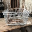画像4: Vintage Frank D Cohan Gym Locker Metal Wire Basket #964 (B952) (4)