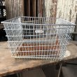 画像4: Vintage Frank D Cohan Gym Locker Metal Wire Basket #962 (B950) (4)