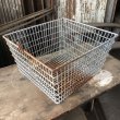 画像5: Vintage Frank D Cohan Gym Locker Metal Wire Basket #964 (B952) (5)