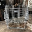 画像7: Vintage Frank D Cohan Gym Locker Metal Wire Basket #880 (B958) (7)