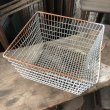 画像3: Vintage Frank D Cohan Gym Locker Metal Wire Basket #993 (B960) (3)