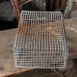 画像7: Vintage Frank D Cohan Gym Locker Metal Wire Basket #1011 (B962) (7)