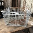 画像4: Vintage Frank D Cohan Gym Locker Metal Wire Basket #972 (B953) (4)