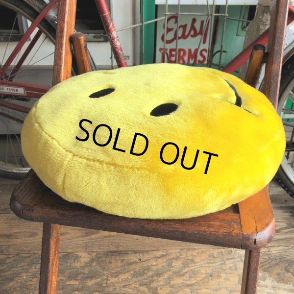 画像4: Vintage Happy Face Smiley Smile Plush Pillow Cushion (B965) (4)