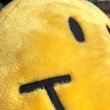 画像6: Vintage Happy Face Smiley Smile Plush Pillow Cushion (B965) (6)