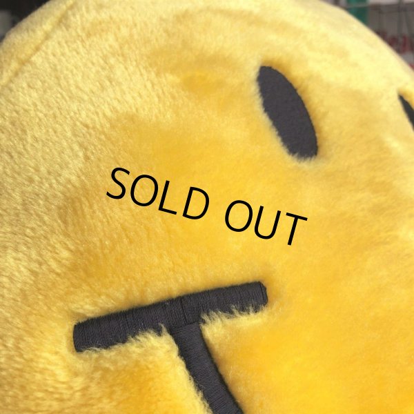 画像6: Vintage Happy Face Smiley Smile Plush Pillow Cushion (B965) (6)