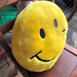 画像2: Vintage Happy Face Smiley Smile Plush Pillow Cushion (B965) (2)