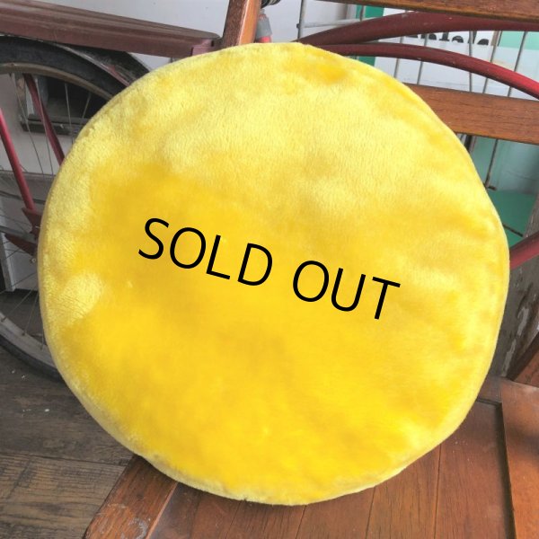 画像5: Vintage Happy Face Smiley Smile Plush Pillow Cushion (B965) (5)