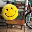 画像8: Vintage Happy Face Smiley Smile Plush Pillow Cushion (B965) (8)