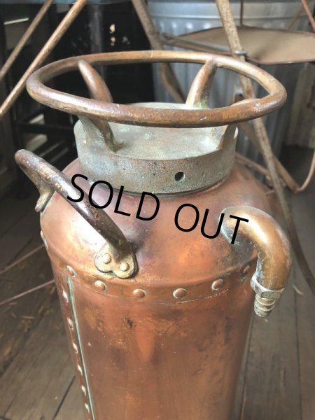 画像8: Vintage Foamite Brass Fire Extinguisher (B970) (8)