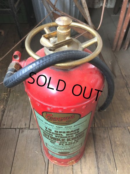 画像2: Vintage Conquest Fire Extinguisher (B968) (2)