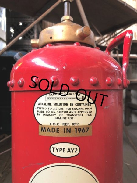 画像3: Vintage Read & Campbell Fire Extinguisher (B969) (3)