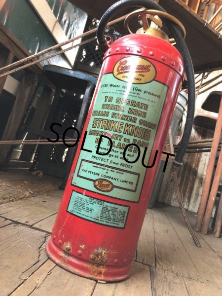 画像15: Vintage Conquest Fire Extinguisher (B968) (15)