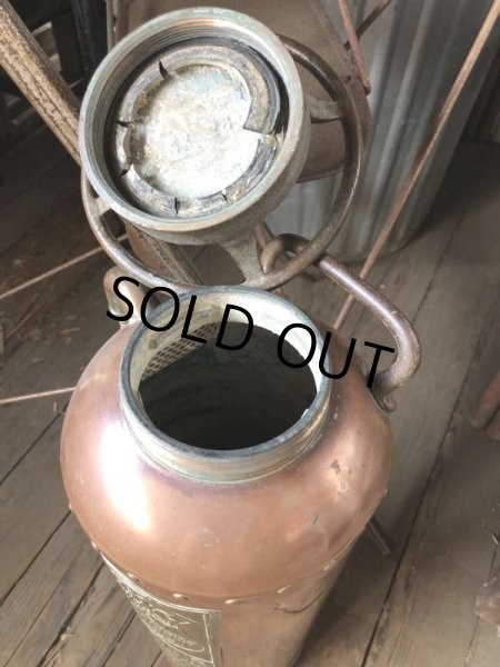 画像15: Vintage Foamite Brass Fire Extinguisher (B970) (15)