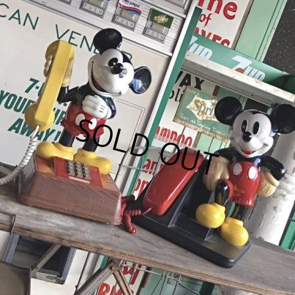 画像19: 90s Vintage Telephone Mickey Mouse (B973) (19)